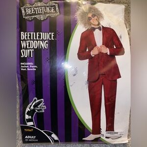 NWT M Beetlejuice Halloween costume